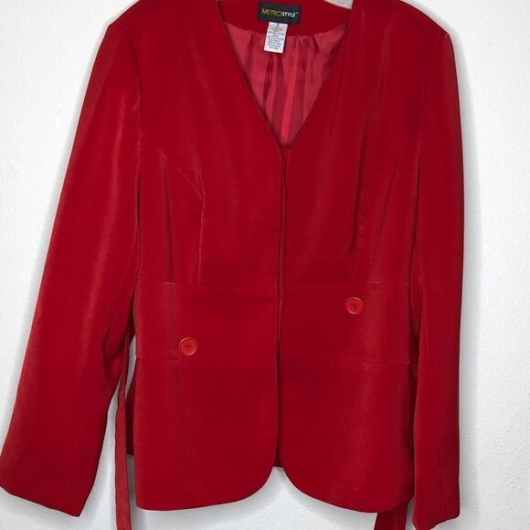 Vintage MetroStyle Skirt‎ Set Red - Picture 11 of 16